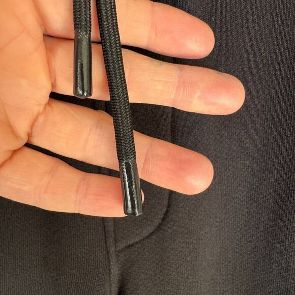 Cotton Citizen Bronx Sweatpants Black Silver Ankle Zipper Pants Size XXL - Picture 13 of 15